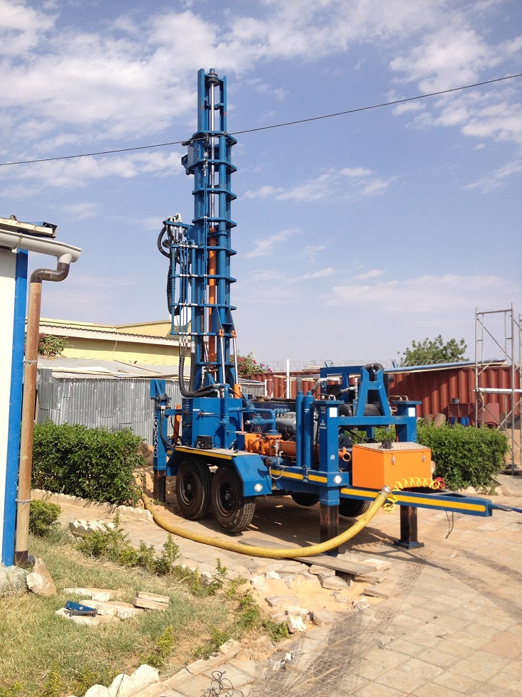 TT300 Trailer Drill Rig